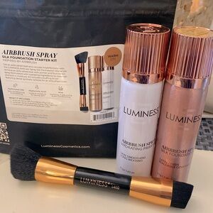 Luminess Airbrush Spray Silk Foundation Starter Kit - Warm 070